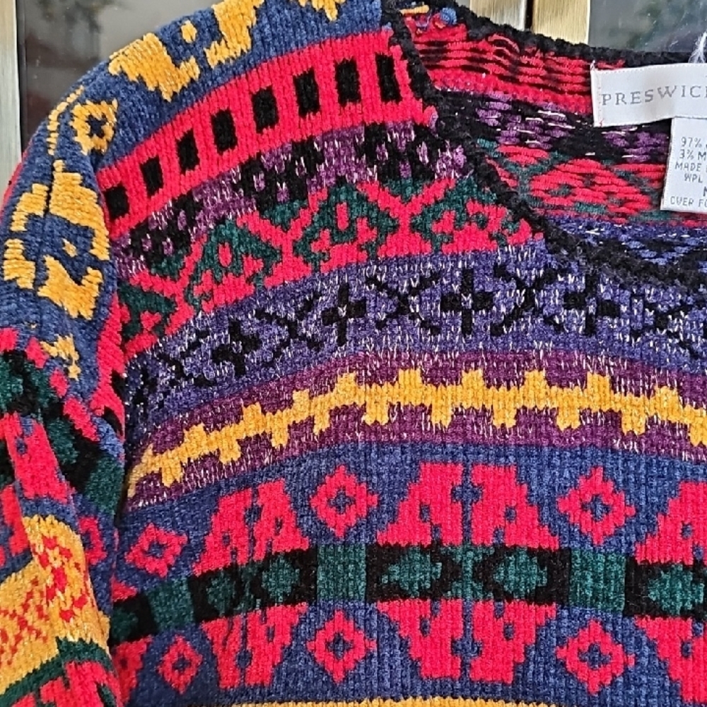 Preswick & Moore Multicolor Knit Sweater - Picture 3 of 11